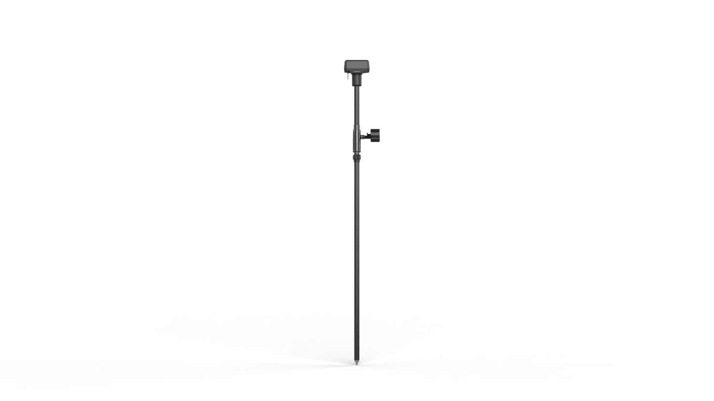 DJI D-RTK 2 High-Precision GNSS Mobile Station side view displayed vertically