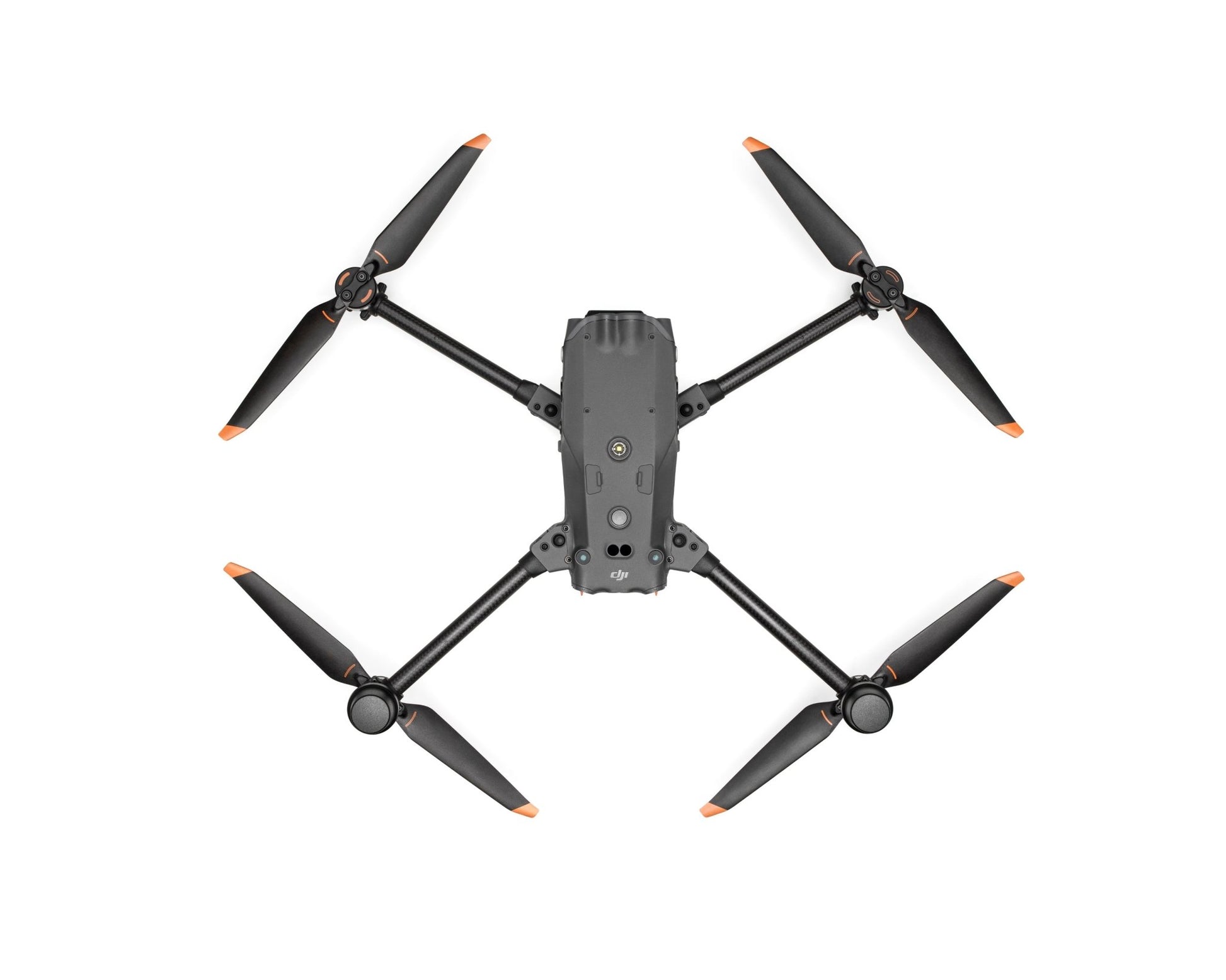 DJI Matrice 30 in a top-down view and unfolded.