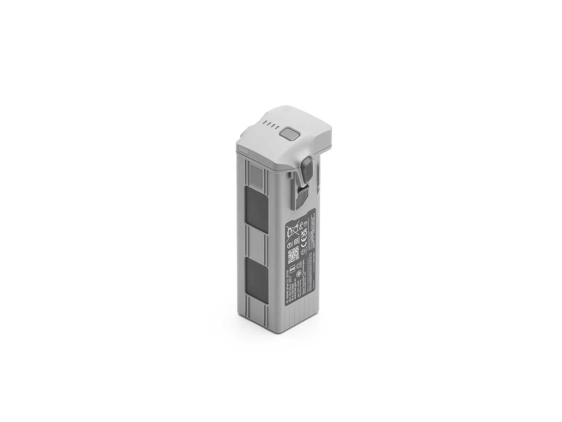 DJI Matrice 4 Series Battery standing upright and facing left.
