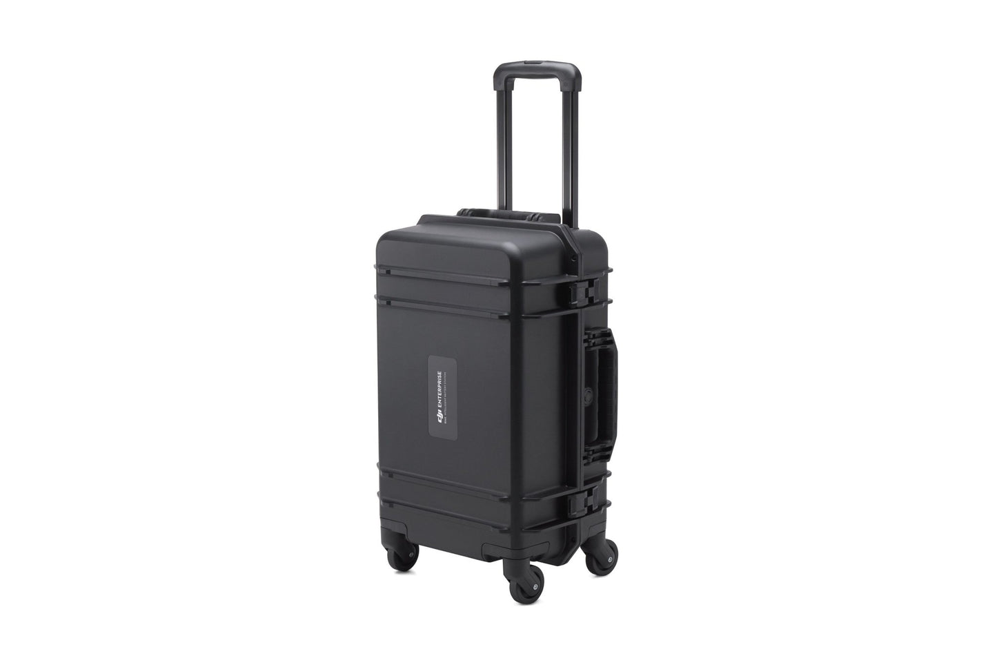 DJI Matrice 350 - BS65 Intelligent Battery Station displayed on a leftward facing angle with the handle pulled up.