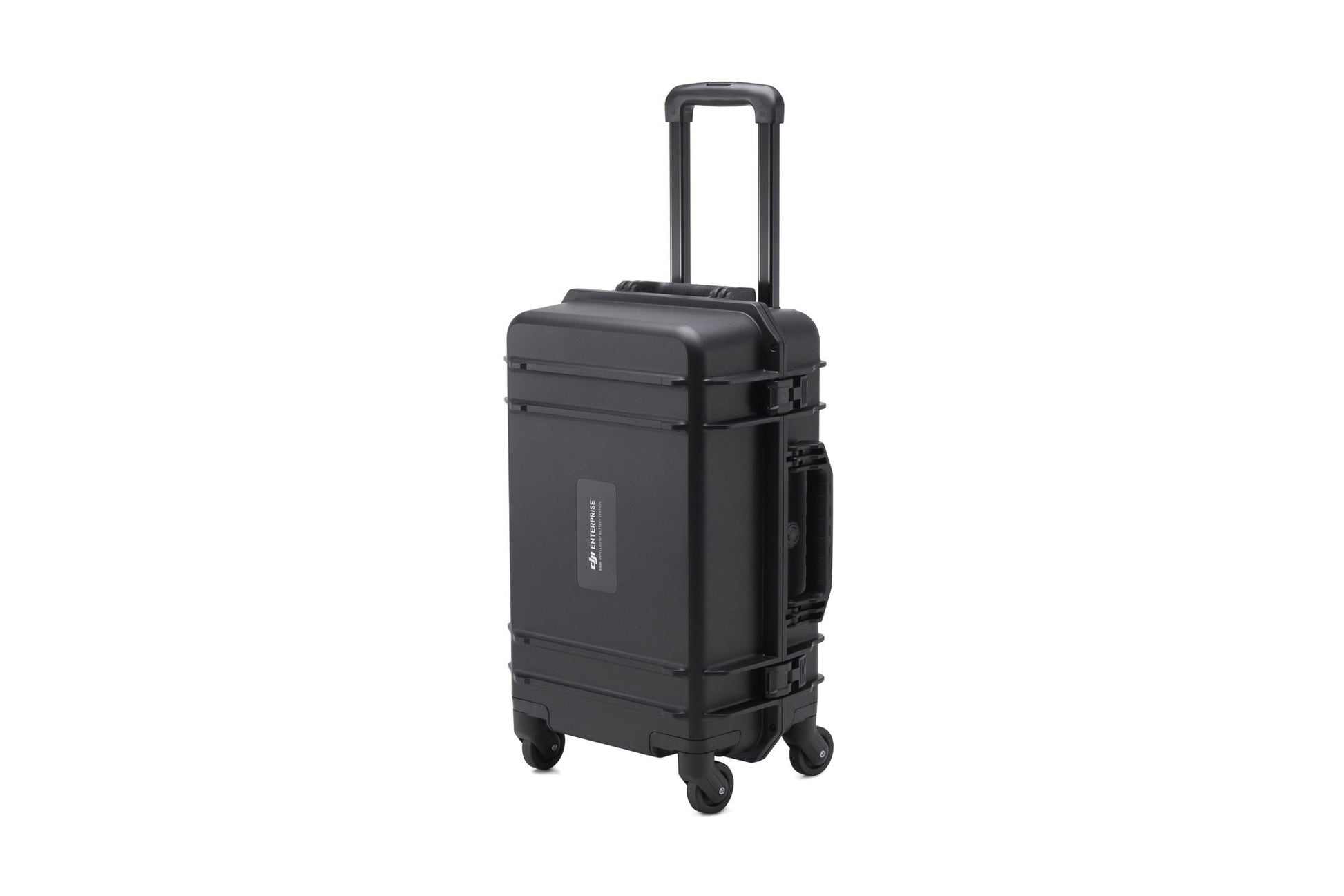 DJI Matrice 350 - BS65 Intelligent Battery Station displayed on a leftward facing angle with the handle pulled up.