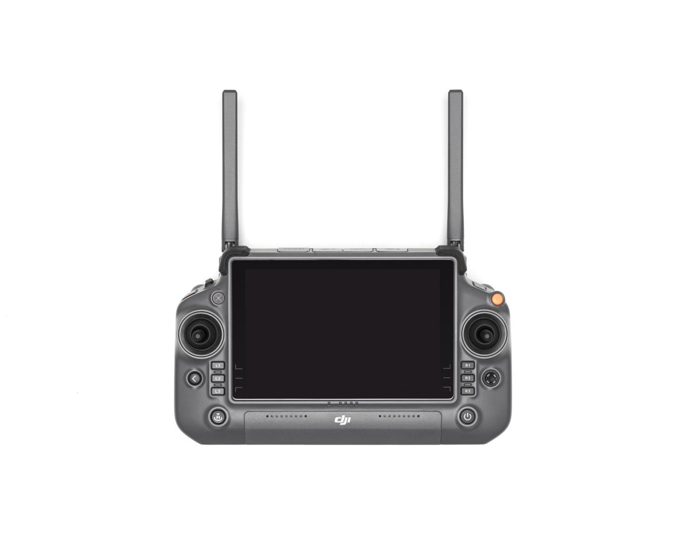 DJI RC Plus displayed from a top-down view with the antennas unfolded.