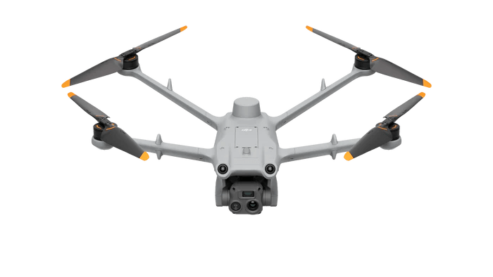 DJI Dock 2 - Matrice 3TD drone unfolded.