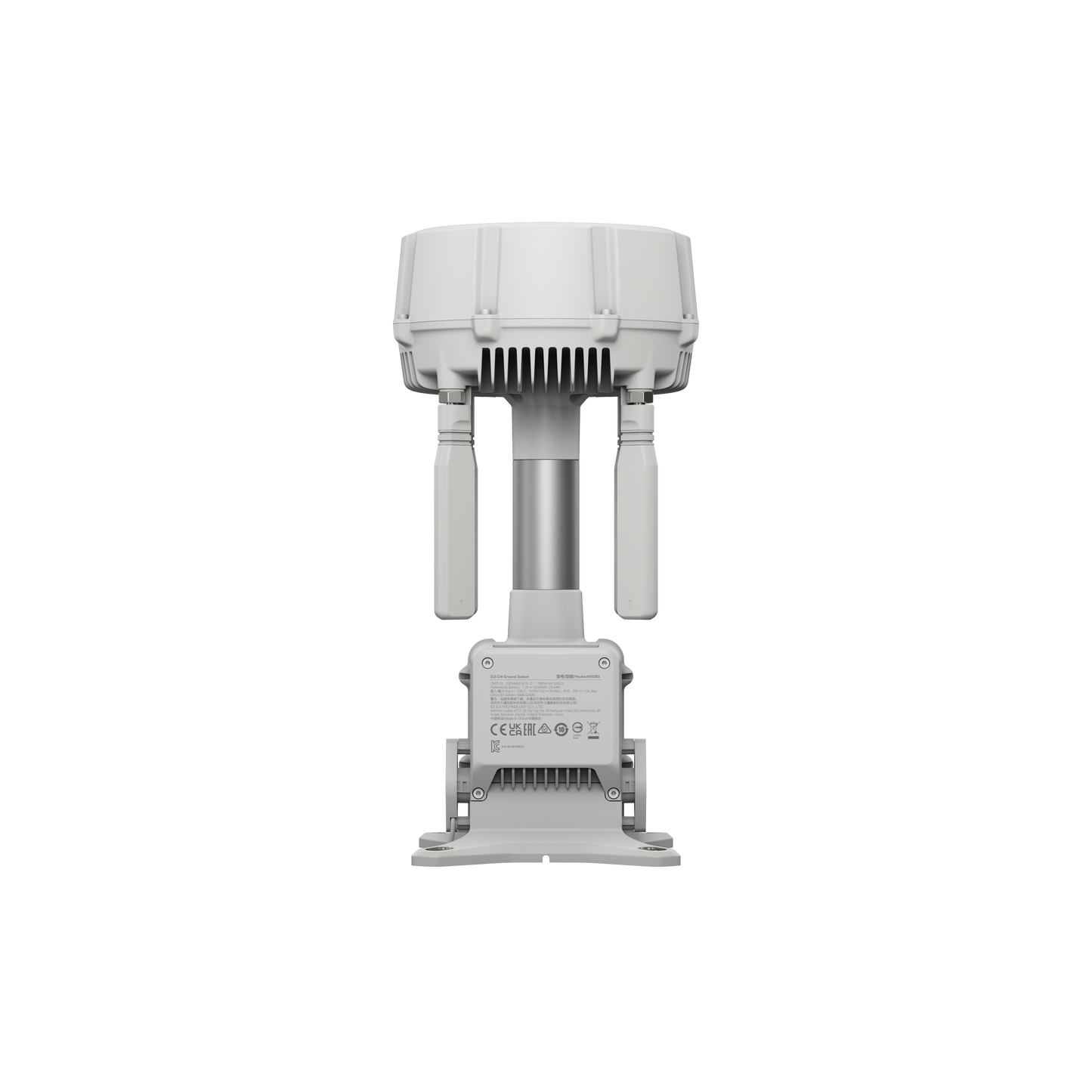 A rear view of the DJI O4 Ground Station`