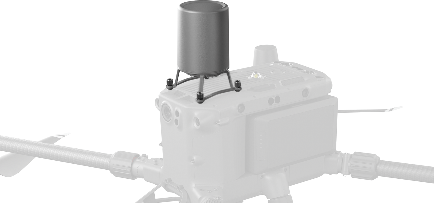 Matrice 300 CSM Radar attached to a drone.