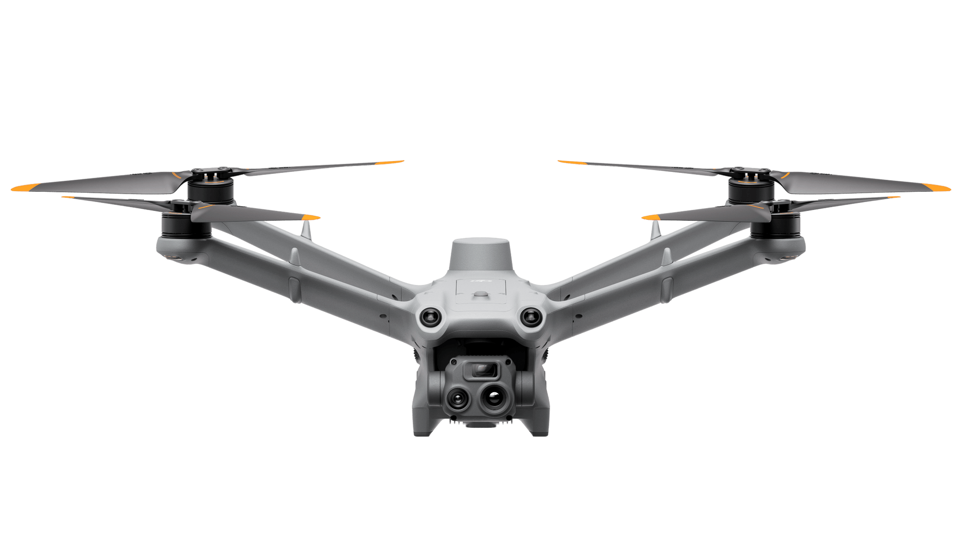 Matrice 3TD drone unfolded front-facing.