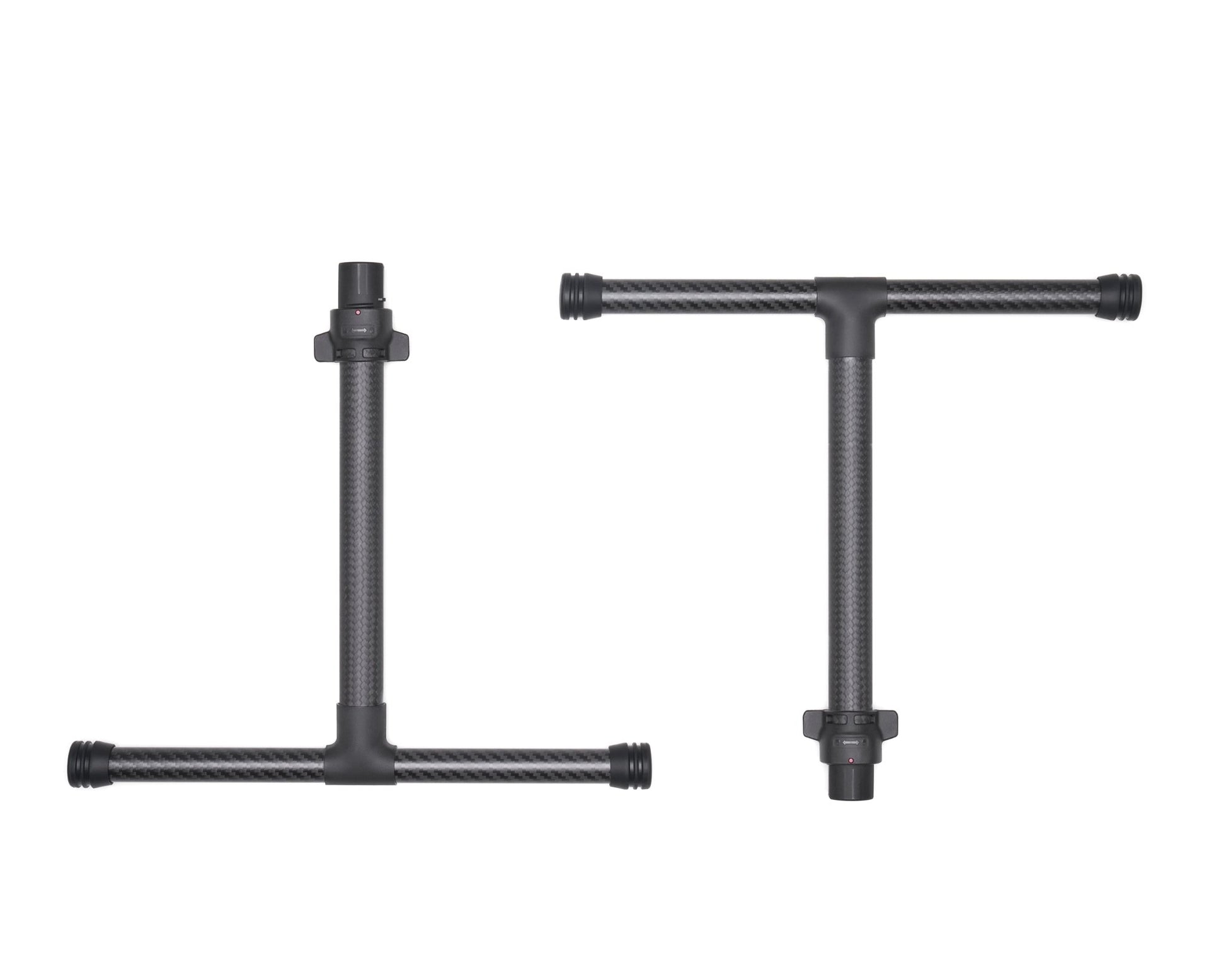 DJI Matrice 350 RTK landing gear in a top-down view.