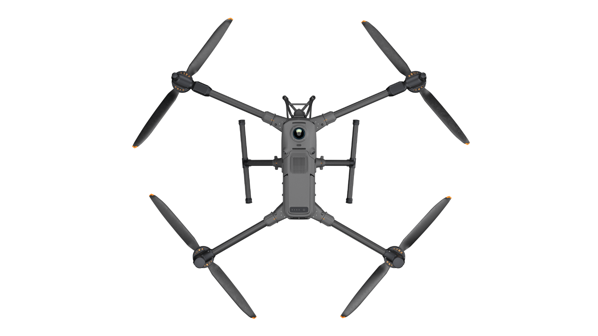 A top-down view of the DJI Matrice 400.