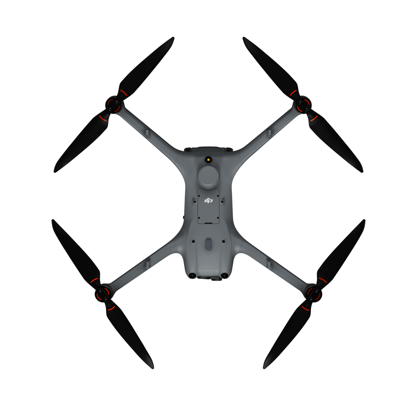 A top-down view of the DJI Matrice 4TD