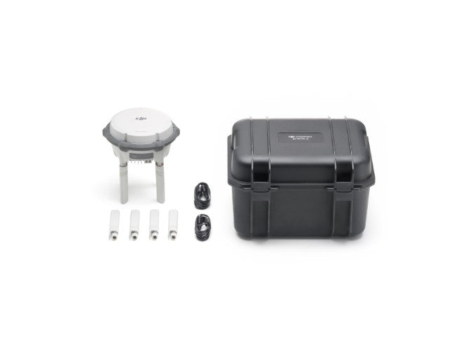 D-RTK 3 Multifunctional Station In The Box forward-facing.