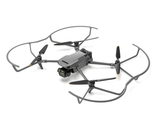DJI Mavic 3 Propeller Guard on a Mavic 3 drone displayed in a left-facing, top-down view.