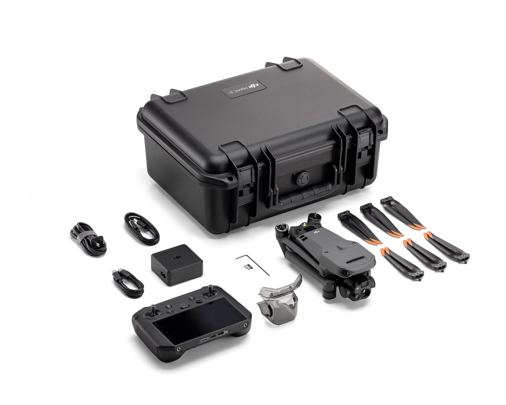 DJI Mavic 3T in the box.