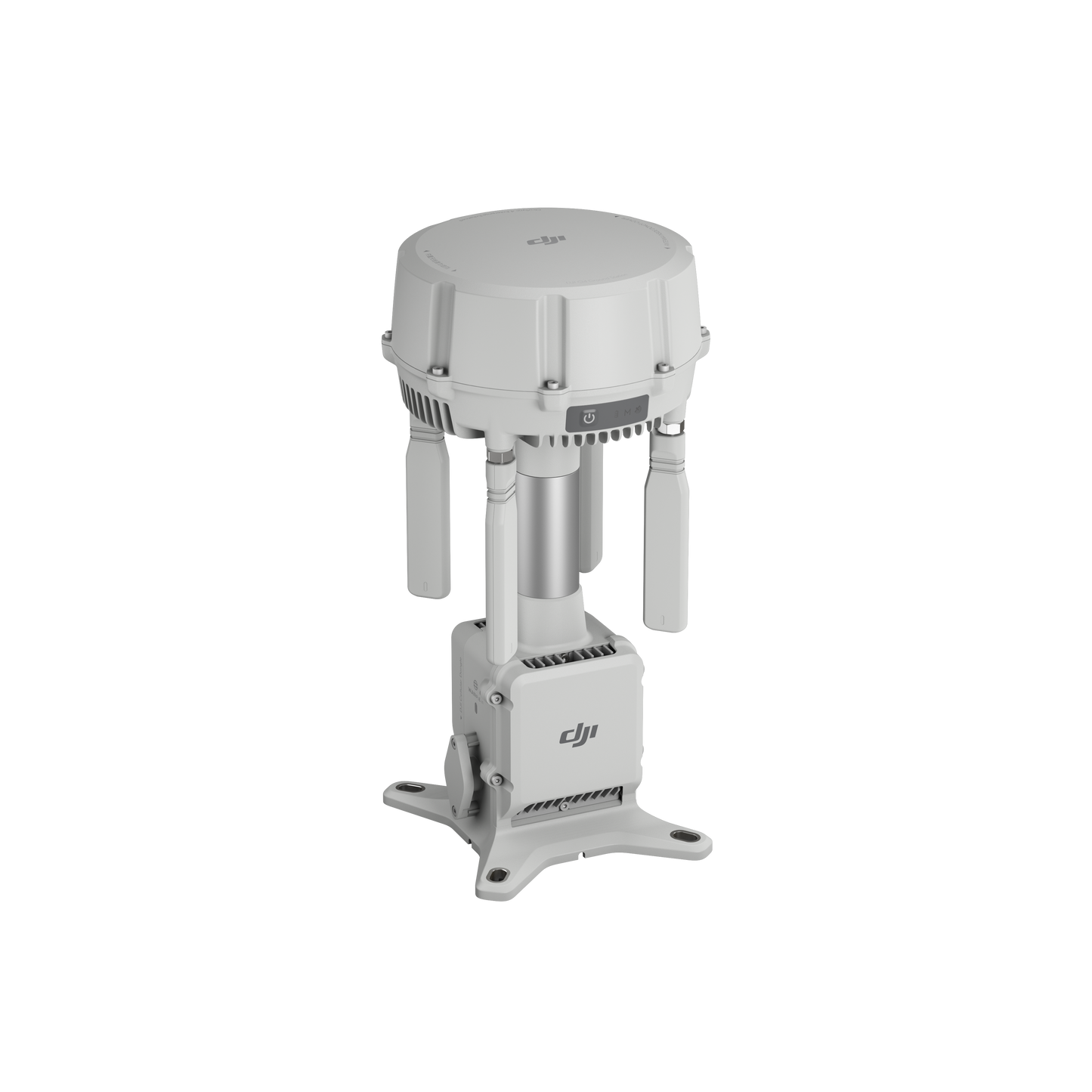 DJI O4 Ground Station from a top-down angle against a white background