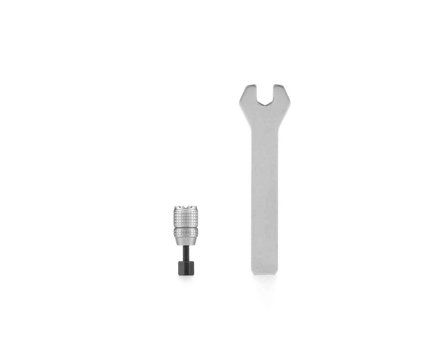 RC Plus Height Adjustable Control Sticks displayed vertically side-by-side with the locking wrench.