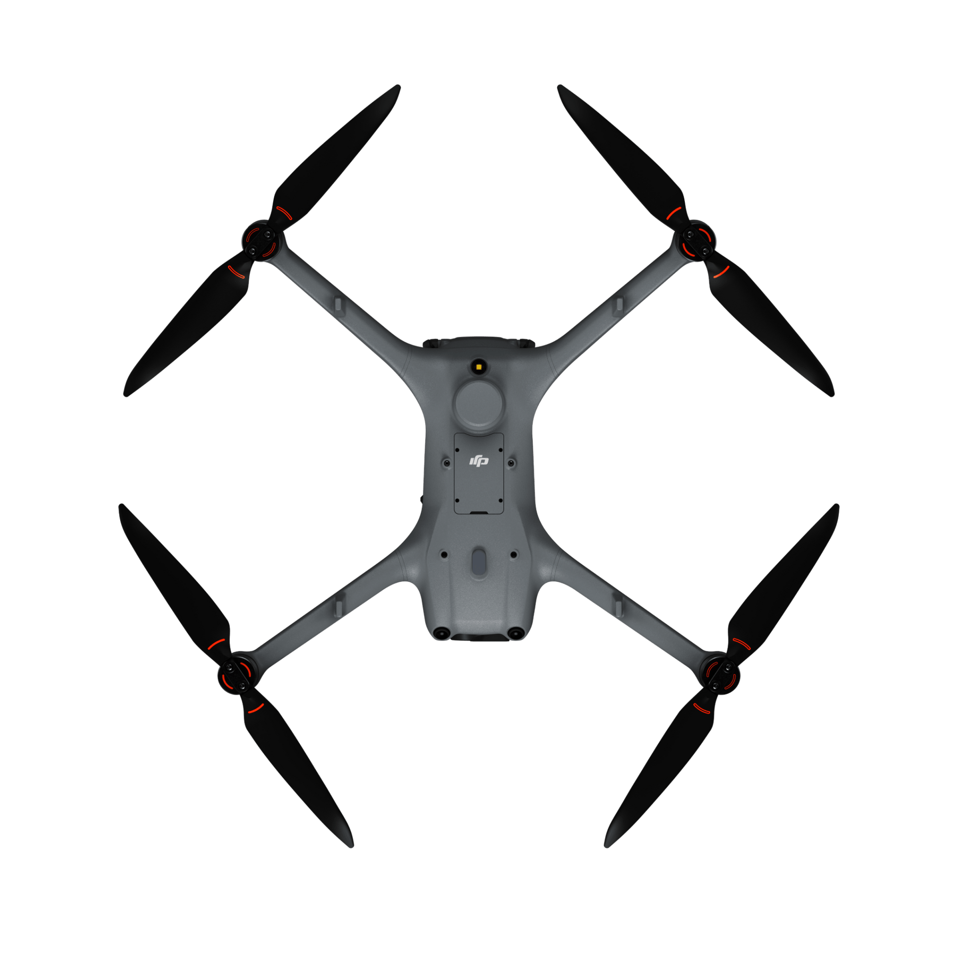 A top-down view of the DJI Matrice 4D drone